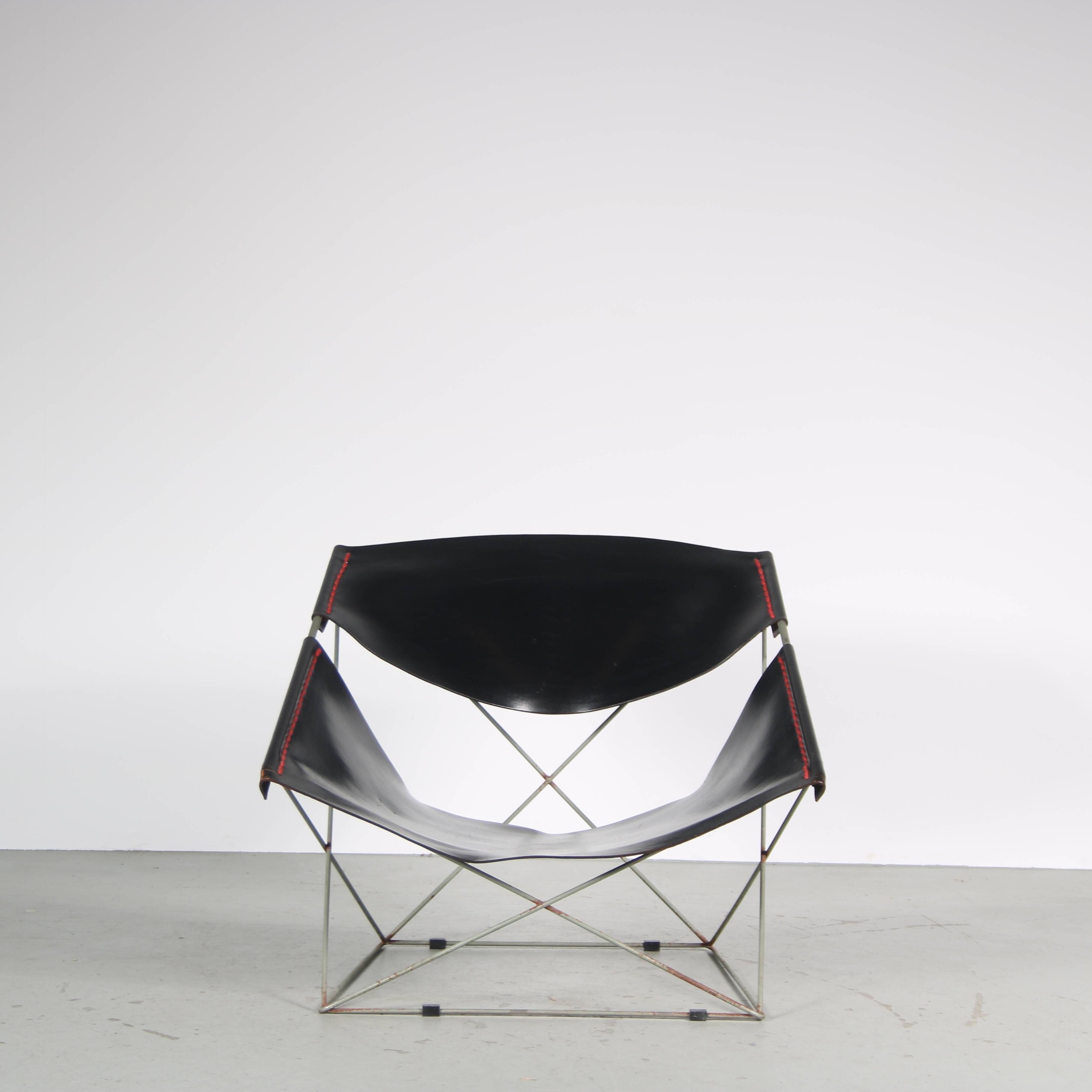 Pierre Paulin F675 “Butterfly” Chair by Artifort, Netherlands 1960