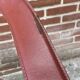 Set of 4 design cantilever chairs cognac leather and chrome design