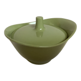 Designer khaki green sugar bowl