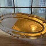 Silver-plated fish dish from the Christofle house.