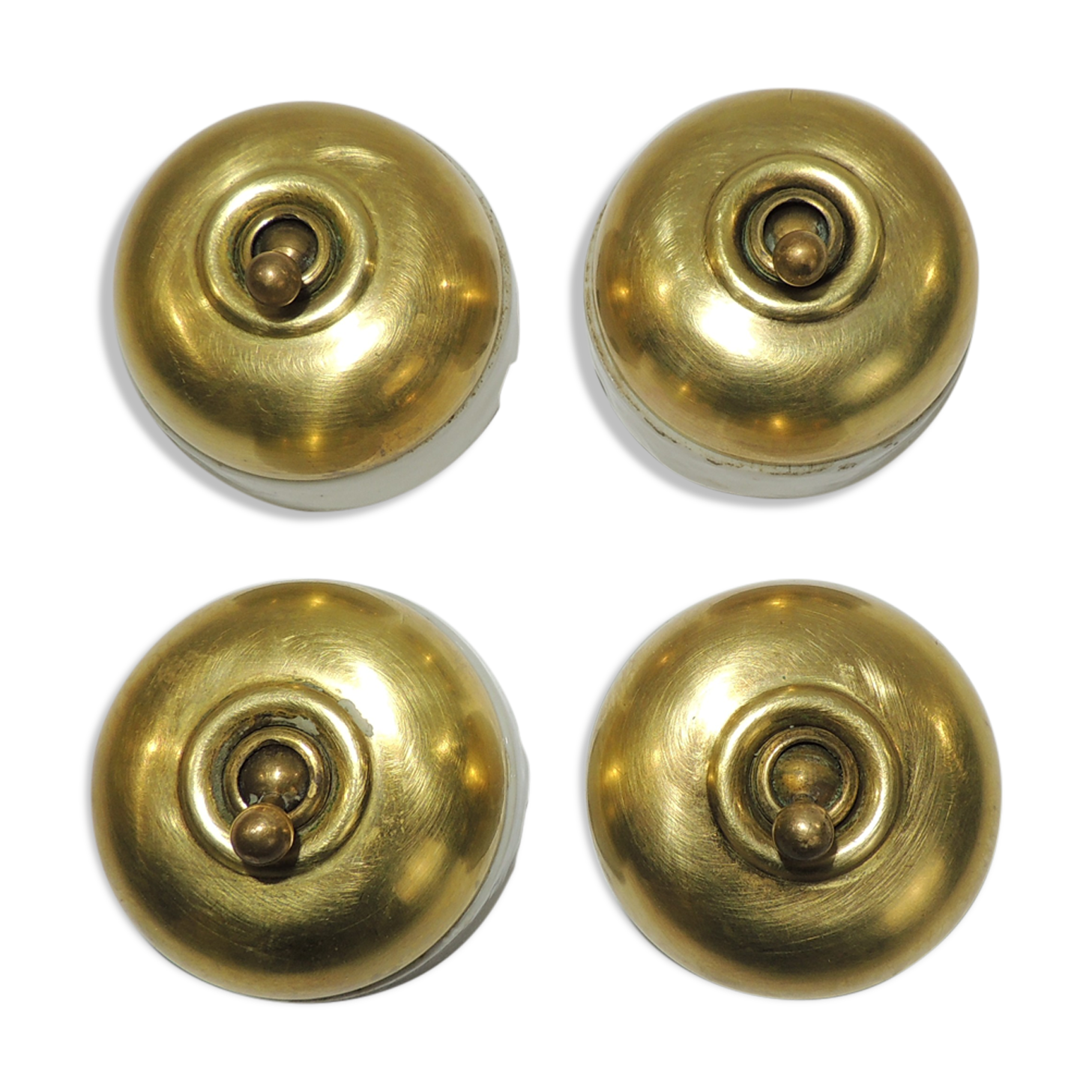 lot Porcelain and brass/vintage switch