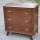 Vintage oak chest of drawers legs compass 3 drawers from the 50s