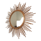 Rattan mirror year 1960