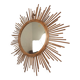 Miroir rotin année 1960