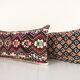 Set of 2 vintage Turkish cushion covers 25x61 cm