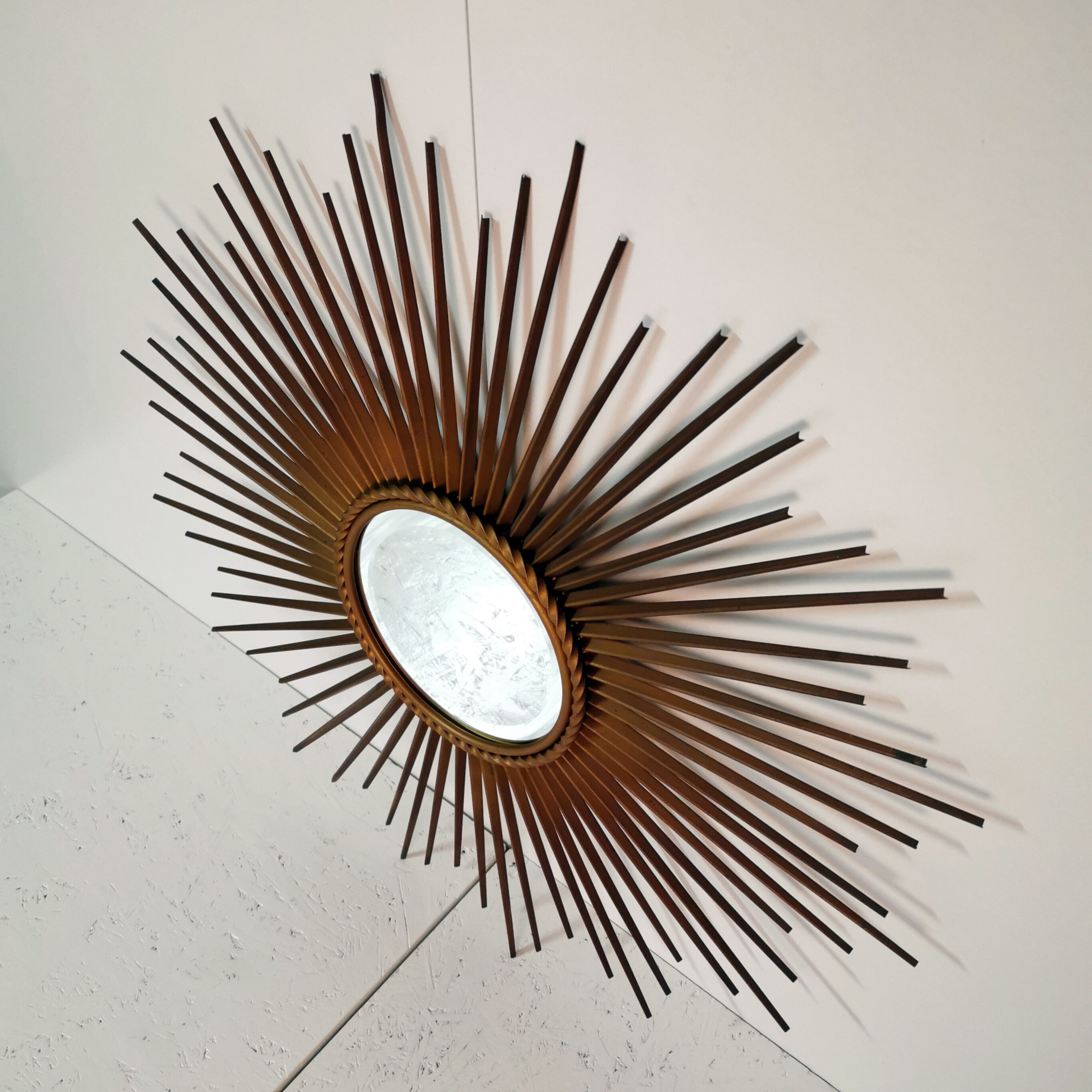 "Sun" Mirror by Chaty Vallauris 1950 71cm