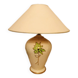 Ancienne lampe à poser émaux de Longwy