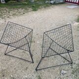 Pair of Oti Niels Gammelgaard armchairs from the 80s