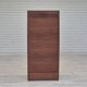 Armoire de bureau danoise des années 1960, état d'origine, bois de teck, portes coulissantes, tiroirs à l'intérieur.