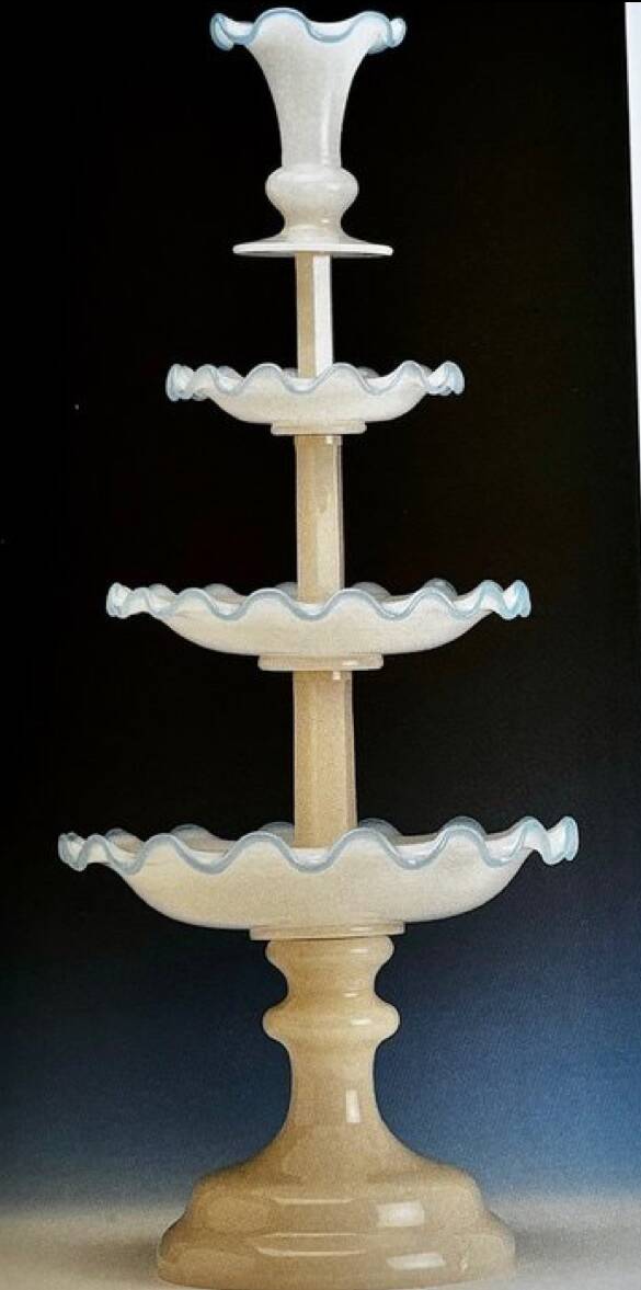 Opaline Pitcher Baccarat / Saint Louis 19th century