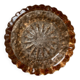 Cendrier verre ciselé Rosaline