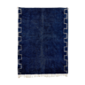 Tapis marocain moderne bleu foncé 300x430cm