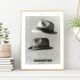 Vintage poster 30s CHAPEAU MORRETON