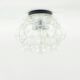 Pair of Bubble Glass Ceiling Lights by Helena Tynell for Limburg, 1970s