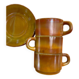 Vintage Arcopal mugs