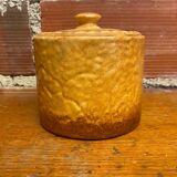 Antique pillivuyt terrine in a pate shape in a vintage porcelain fired crust