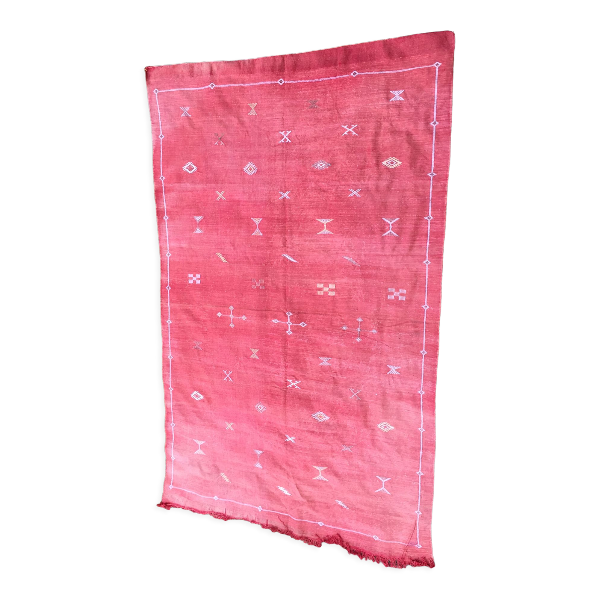 Large handcrafted carpet Yemen 300 × 180 cm