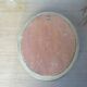 Old oval mirror in gilded wood 50s 60s