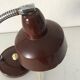 Chocolate bedside lamp 1960