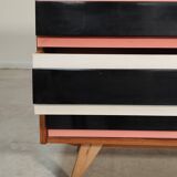 Commode U-453 rose , ancienne édition  par Jiri Jiroutek pour Interier Praha 1960