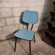 Blue formica chair 1960