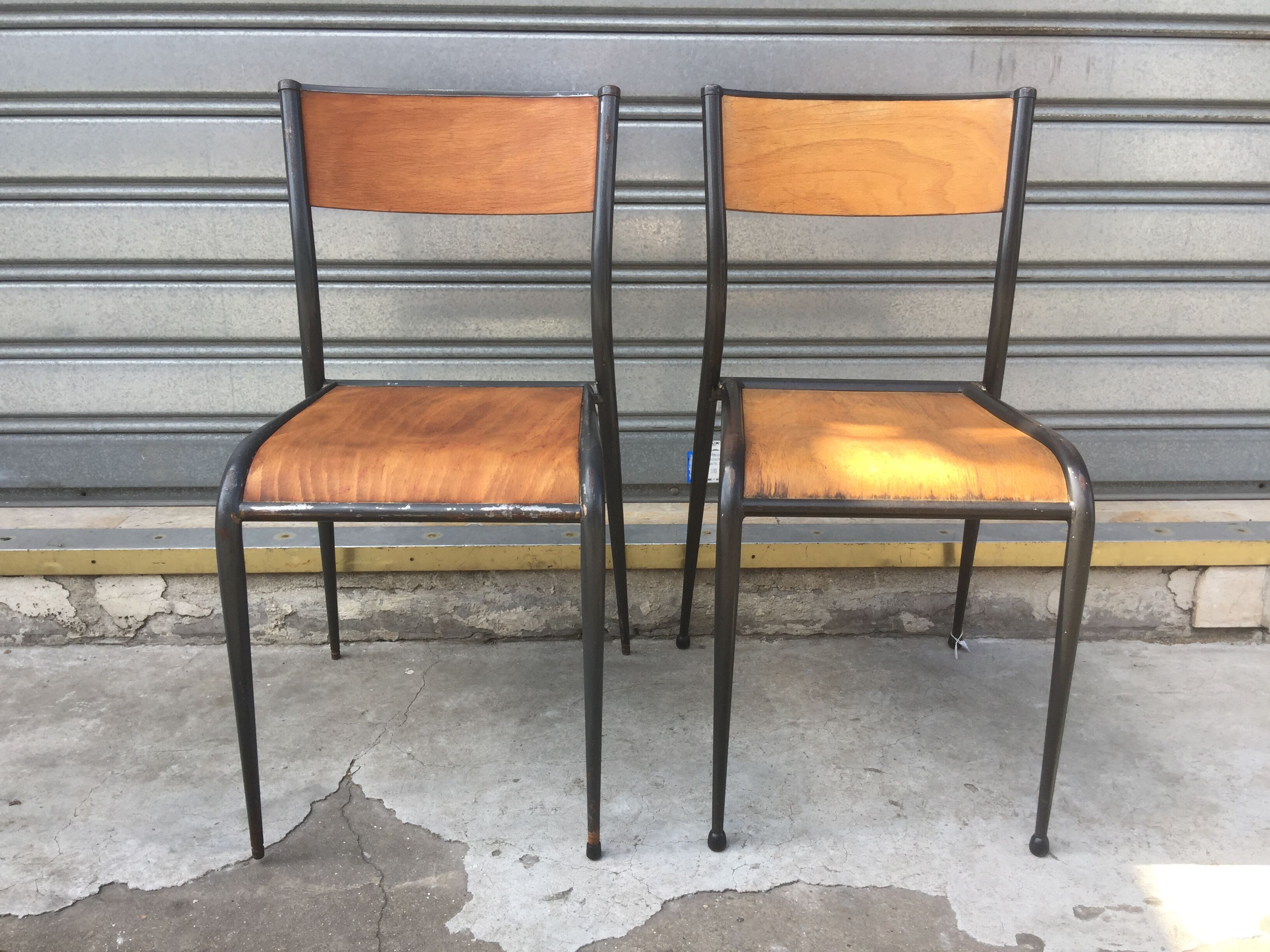Pair of chairs Mullca 50s