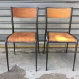 Pair of chairs Mullca 50s