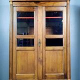 Empire Period Bookcase In Blond Walnut