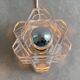 Lampe de table Glass Peill & Putzler, lampe en verre glacé allemand