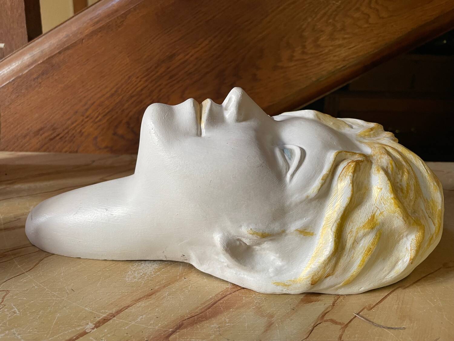 Vintage women's wall mask