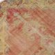 Red Oushak Vintage Carpet