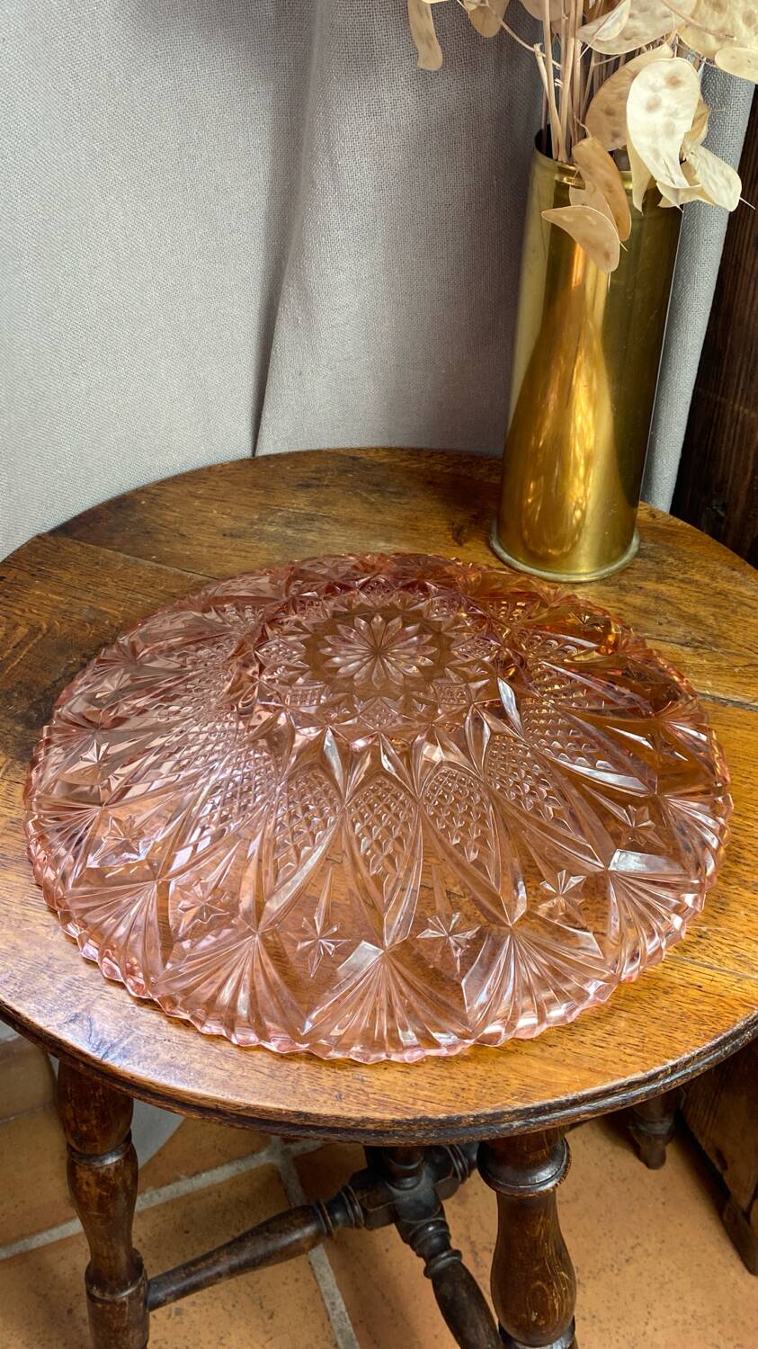 Coupe en verre rose, Rosaline, Luminarc