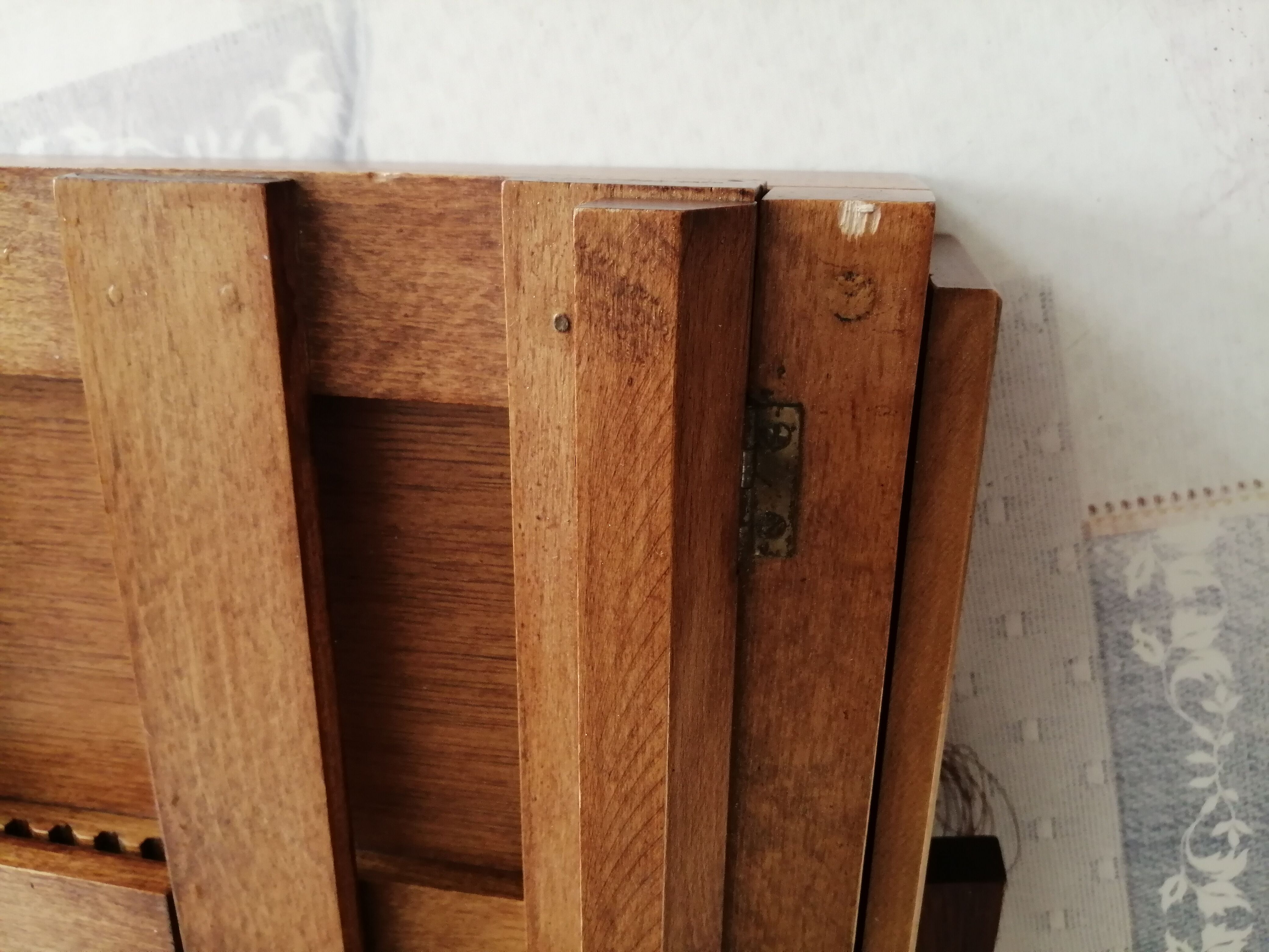 Ecritoire pupitre bois, fabrication artisanale