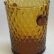 Ht 16cm orange ade glasses - Ice bucket