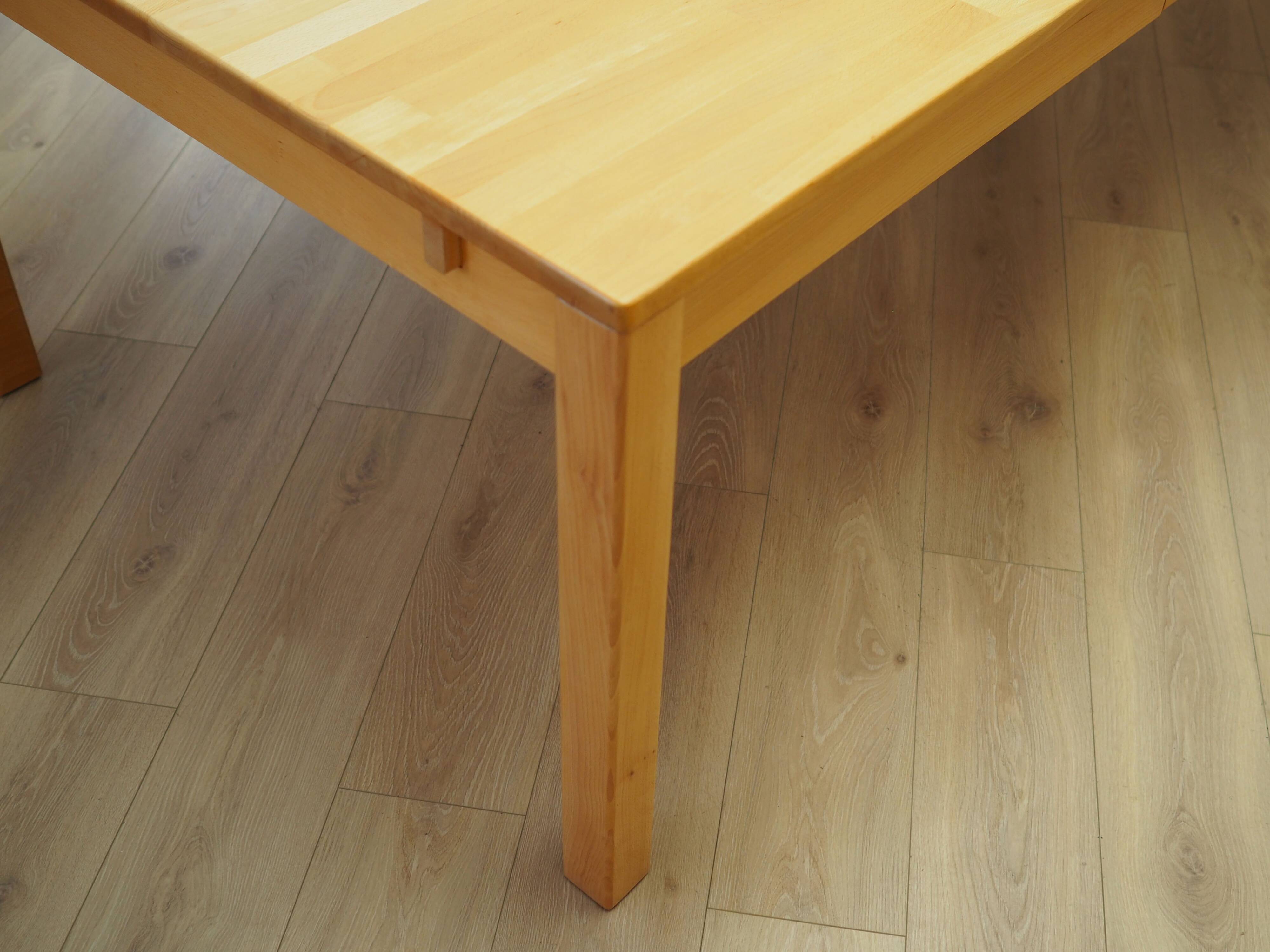Beech desk, Danish design, 1980s, production: Denmark