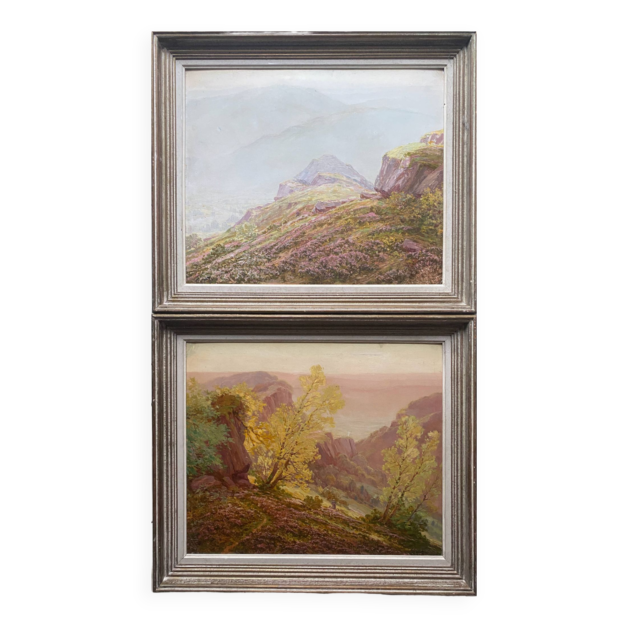 During HSP Paintings: “Landscape of Dauphiné” by Gaétan Montagney