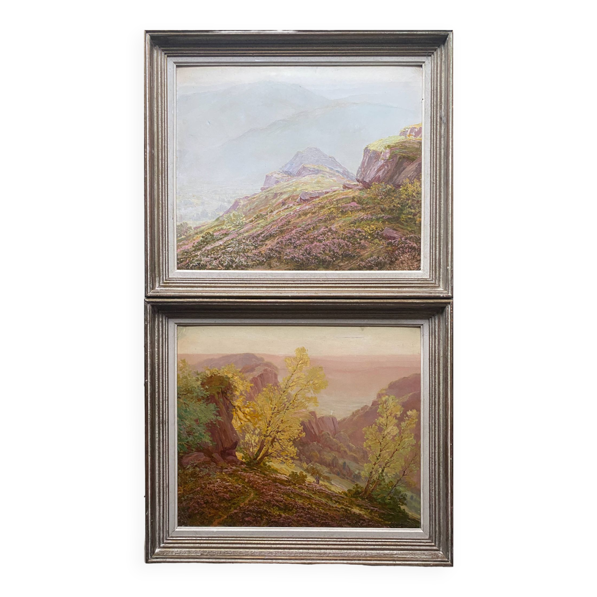 During HSP Paintings: “Landscape of Dauphiné” by Gaétan Montagney