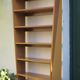 Asymmetrical two-coloured wooden library, Denmark 1990