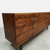 Vintage wooden sideboard credenza 1970