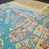 Map of Hamburg Harbour year 60