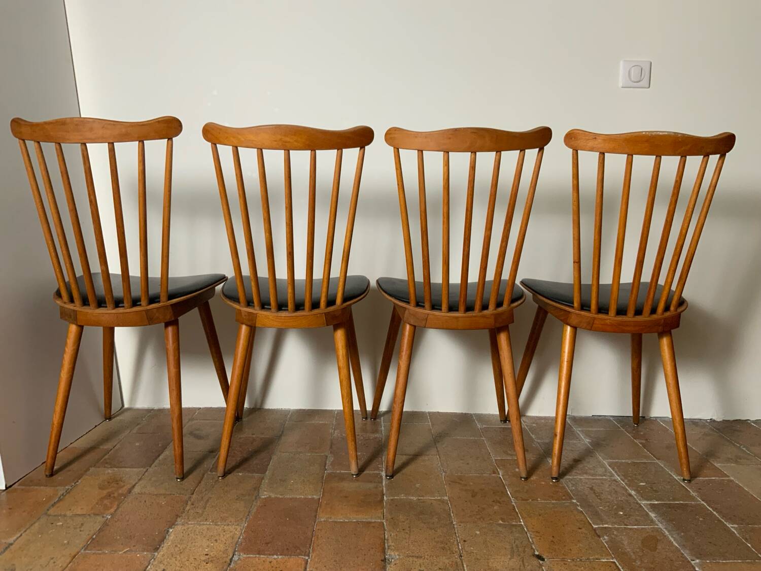 4 Baumann chairs