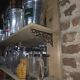Fir bar glass, back bar