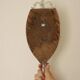 Pair of vintage mirror sconces in tin