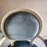 Pair of Louis XVI style armchairs