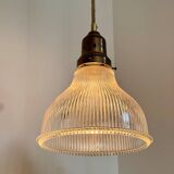Suspension XXL Holophane style bistrot ou industriel
