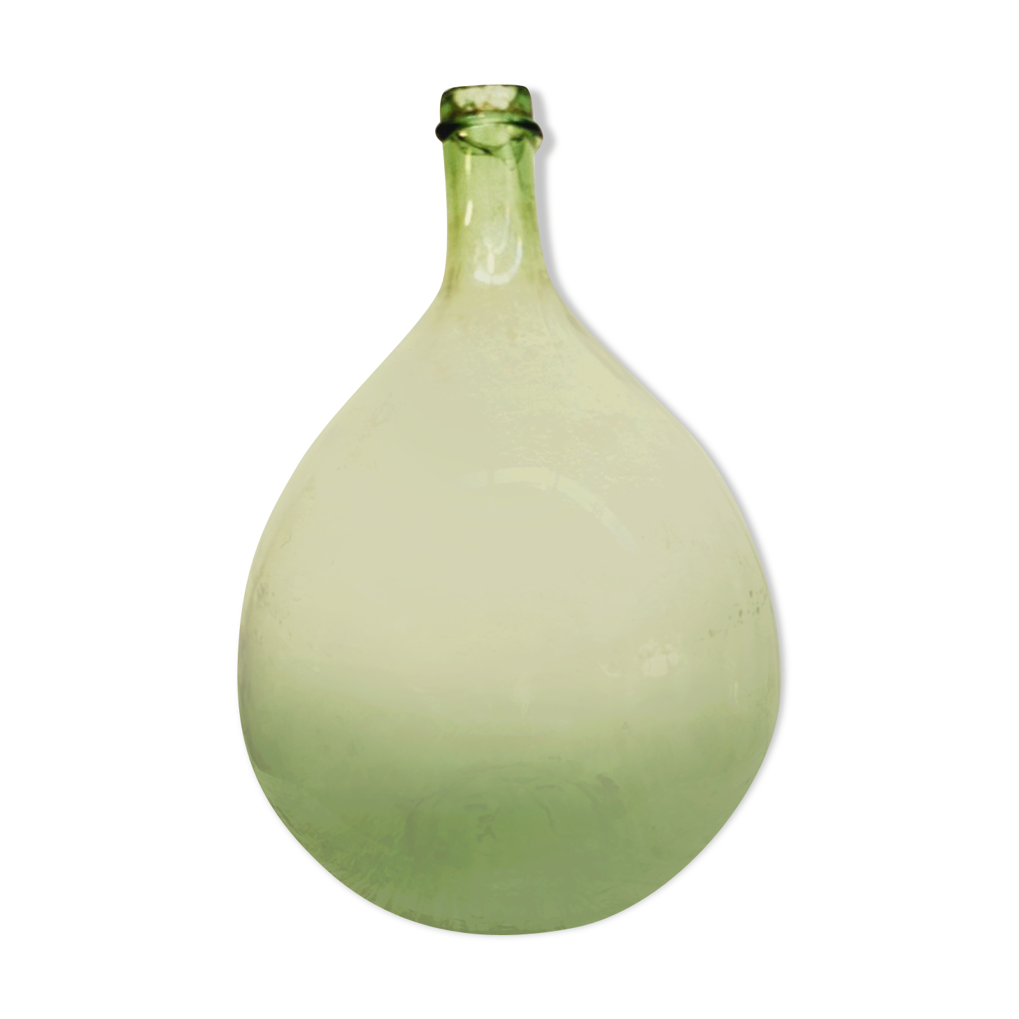 8 litre green demijohn