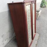 Mahogany wall window