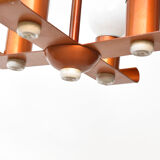 Chandelier type Z-1005/4, Elektrotechniczna Spółdzielnia Inwalidów Rencista, Poland, 1970s