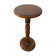 Vintage round wooden side table / guéridon / support