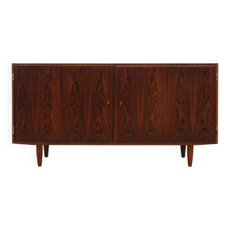 Rosewood cabinet, Danish design, 1970s, designer: Carlo Jensen, production: Hundevad